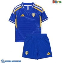 Fotballdrakt Barn Leeds United Bortedraktsett 2025-26 Kortermet (+ Korte bukser)